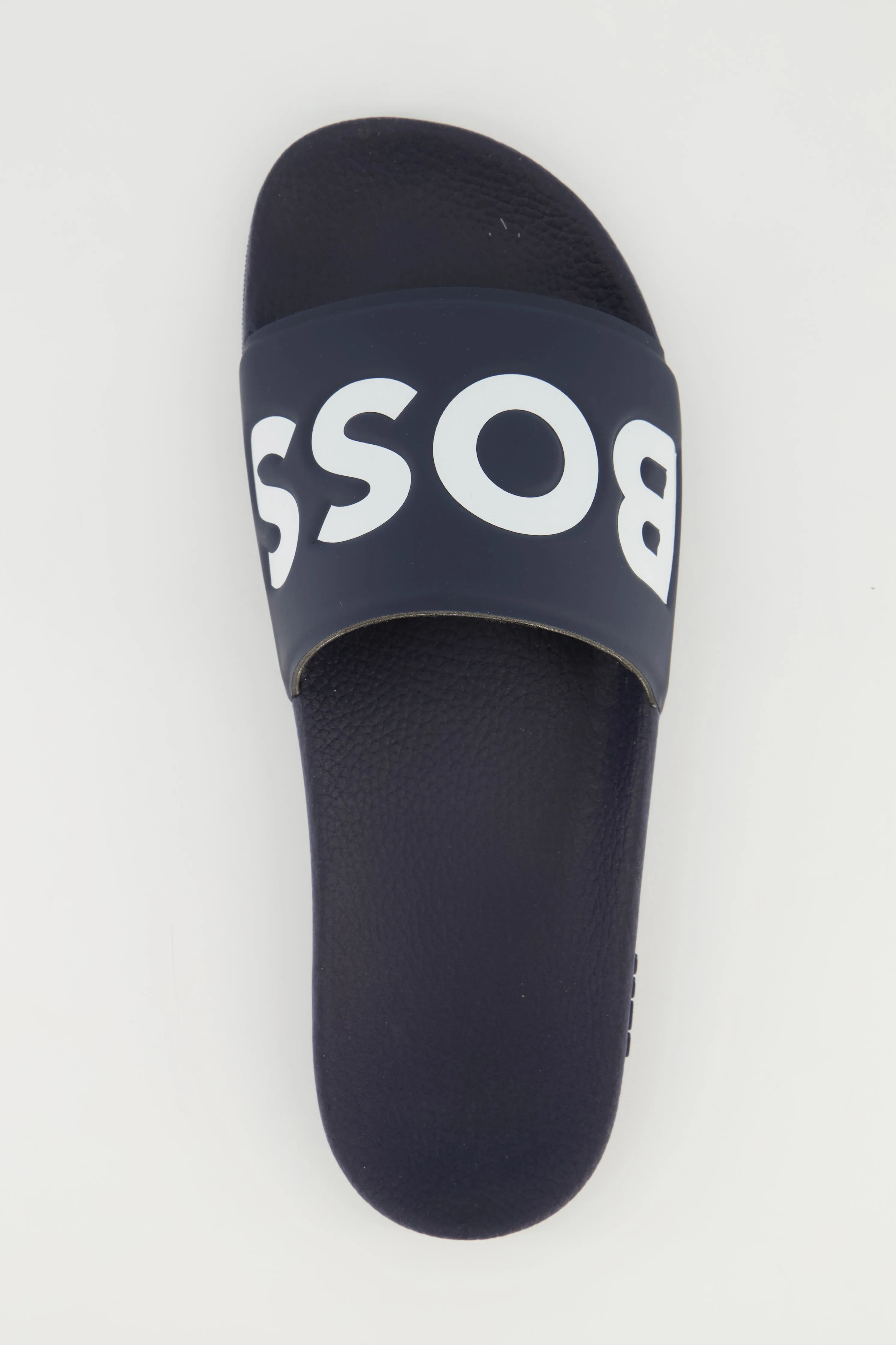 Men's BOSS Dark Blue Aryeh_Slid_rblg Slides