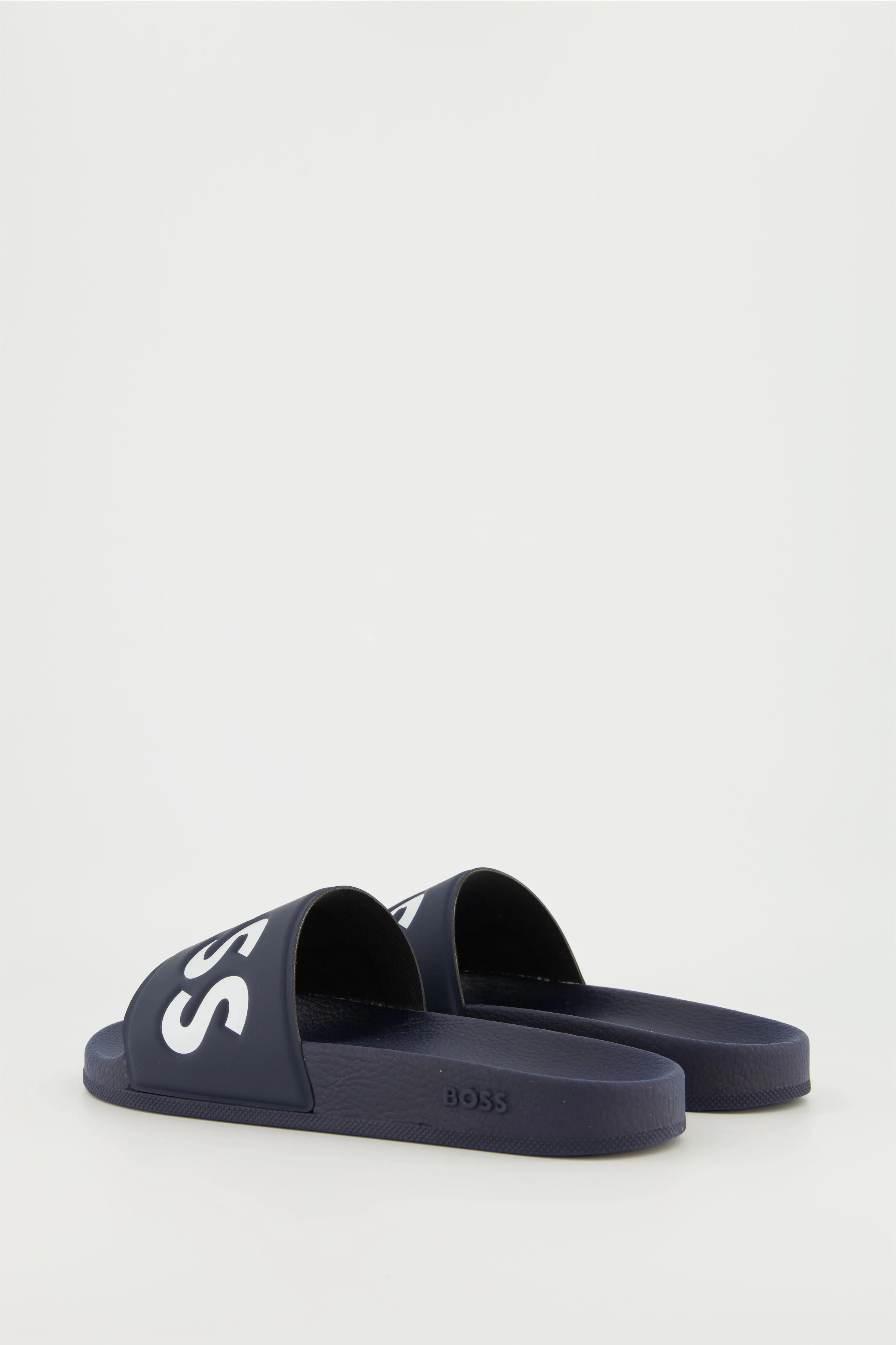 Men's BOSS Dark Blue Aryeh_Slid_rblg Slides