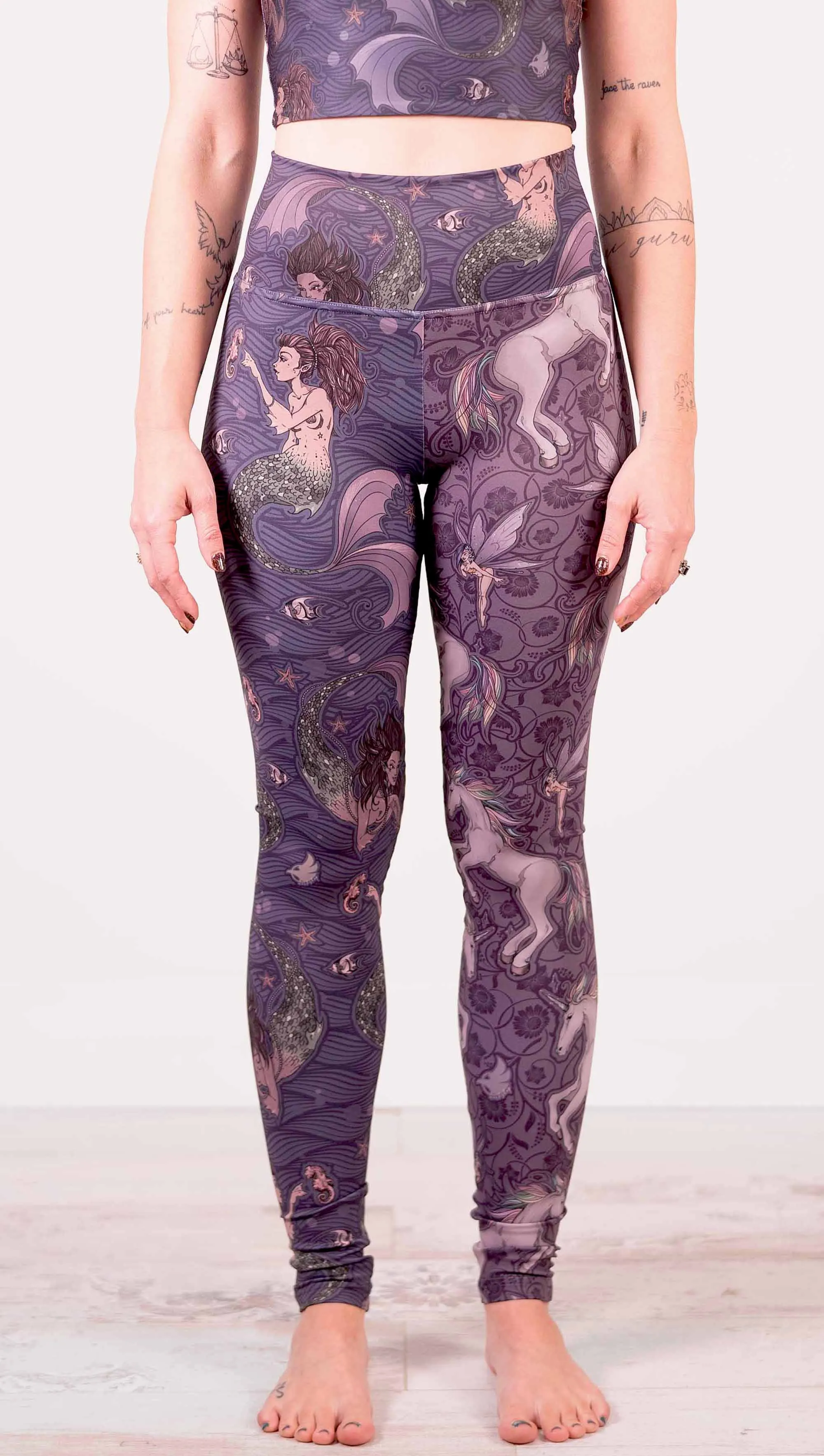 Mermaids MASHUP - Athleisure Leggings