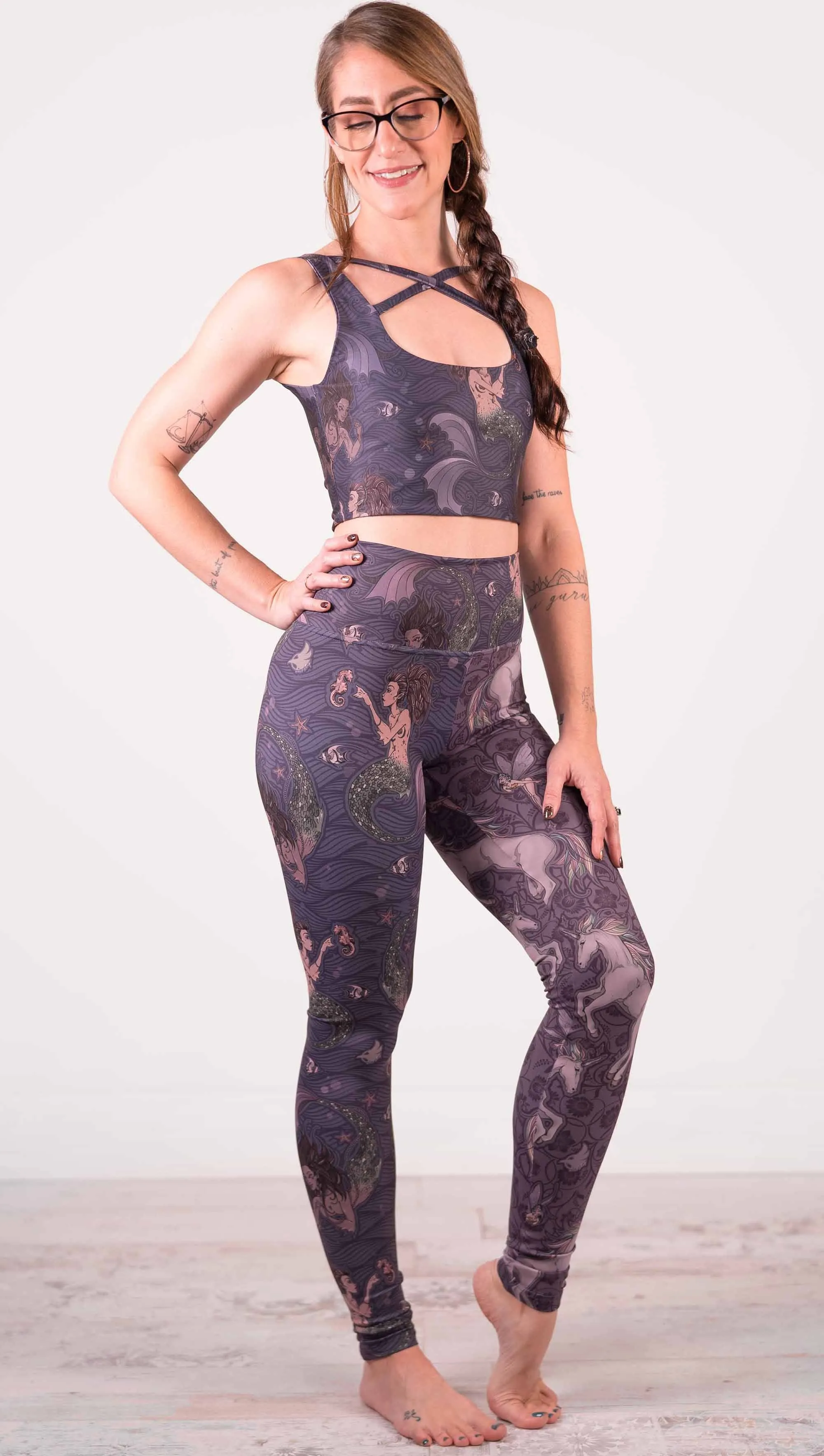 Mermaids MASHUP - Athleisure Leggings