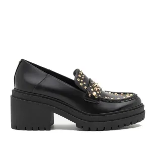 MICHAEL KORS ROCCO HEELED LOAFERS