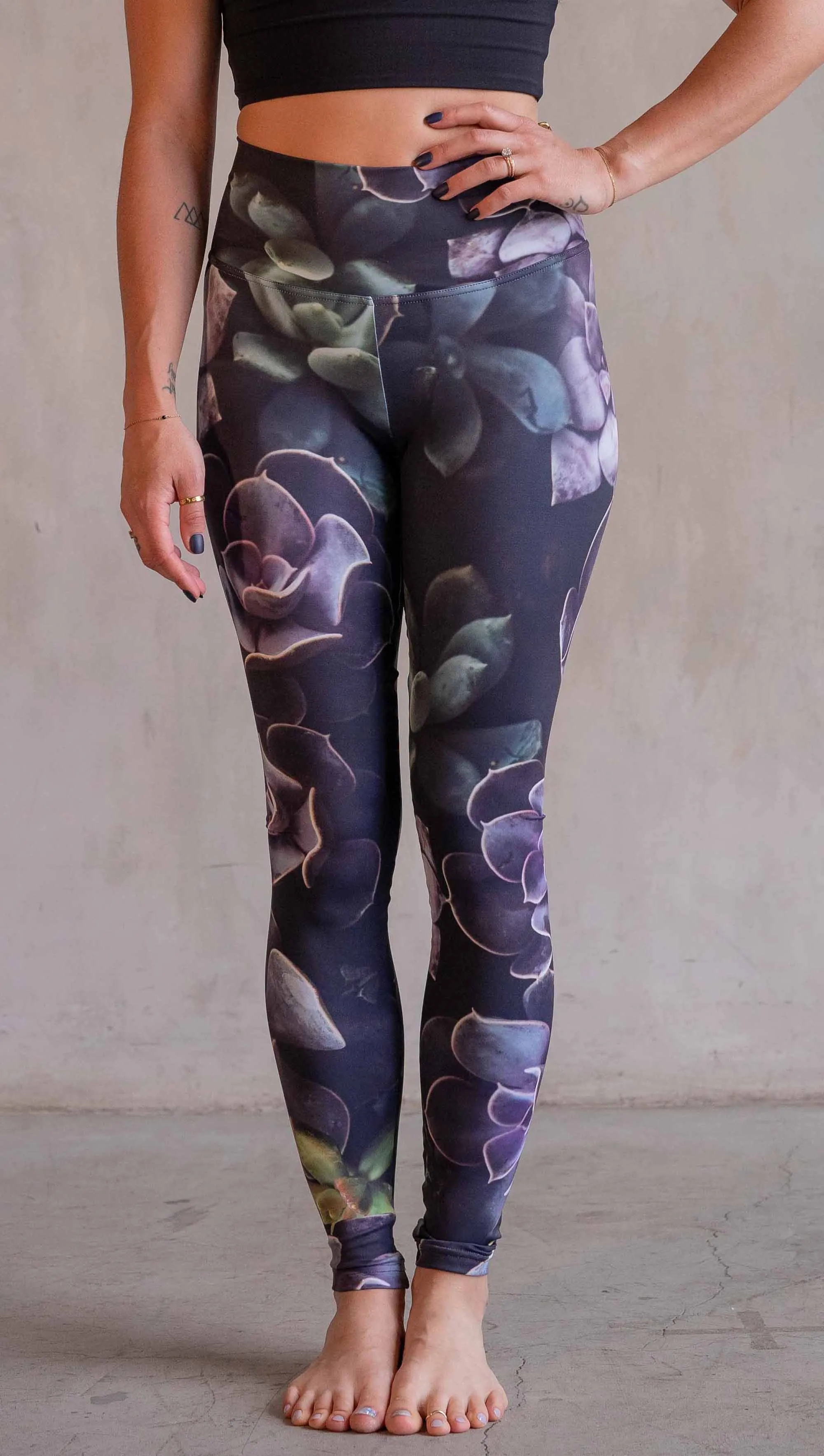 Midnight Garden - Athleisure Leggings