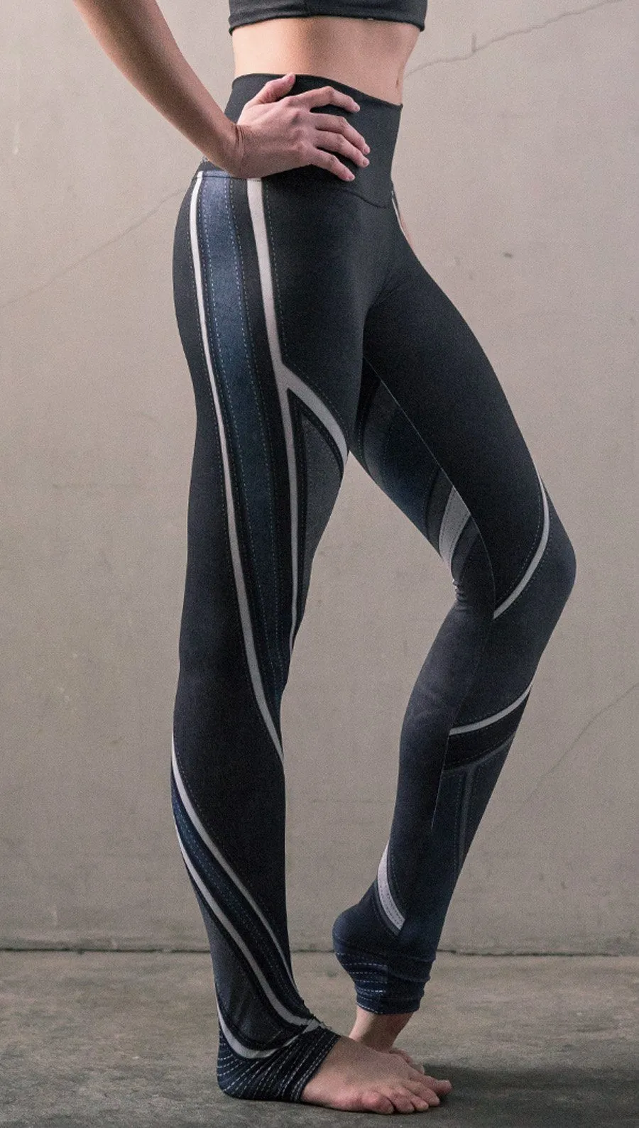 Midnight Moto - Athleisure Leggings - CUSTOM ORDER