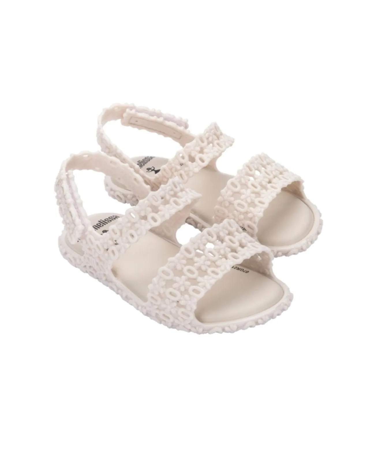 Mini Melissa Little Girls Beige Panc   Isabela Capeto Sandals