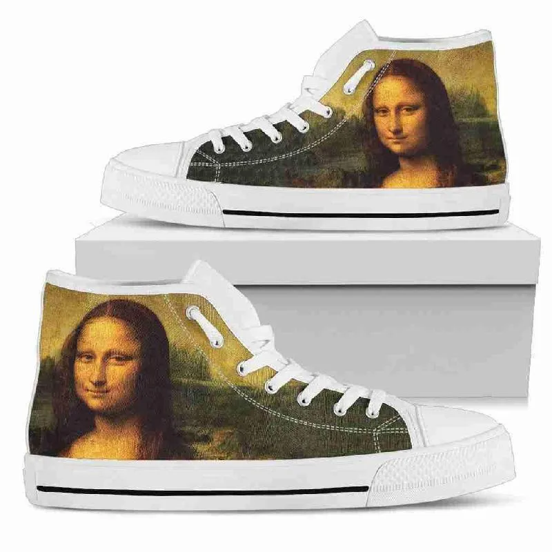 Mona Lisa - Women's High Top Shoes