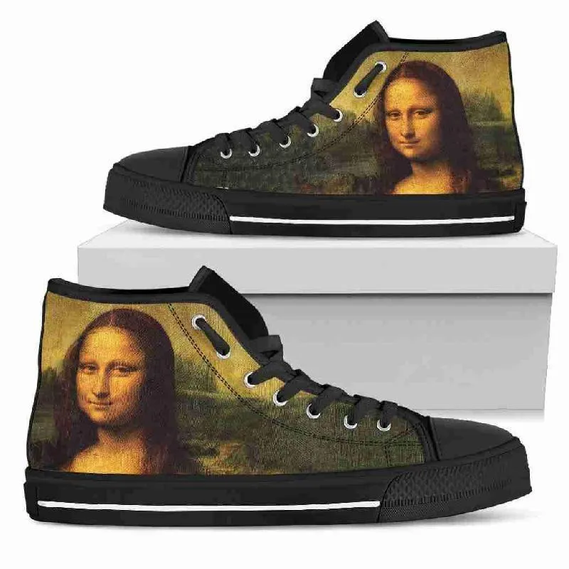 Mona Lisa - Women's High Top Shoes