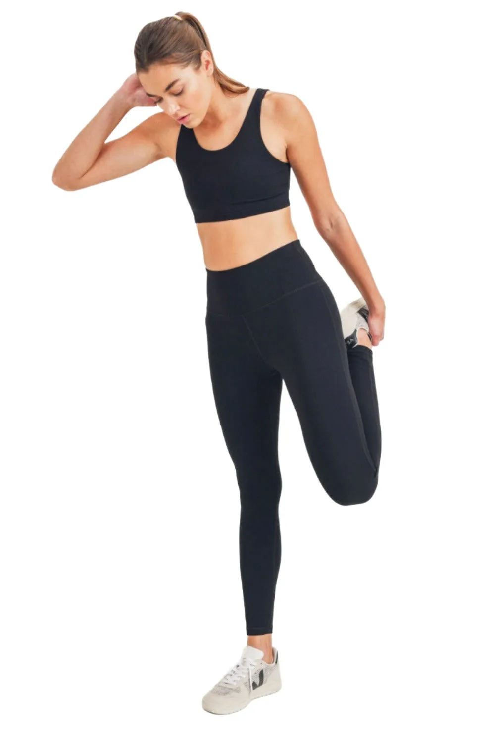 Mono B Bronze - TACTEL-Lycra High-Impact Leggings APH-A034