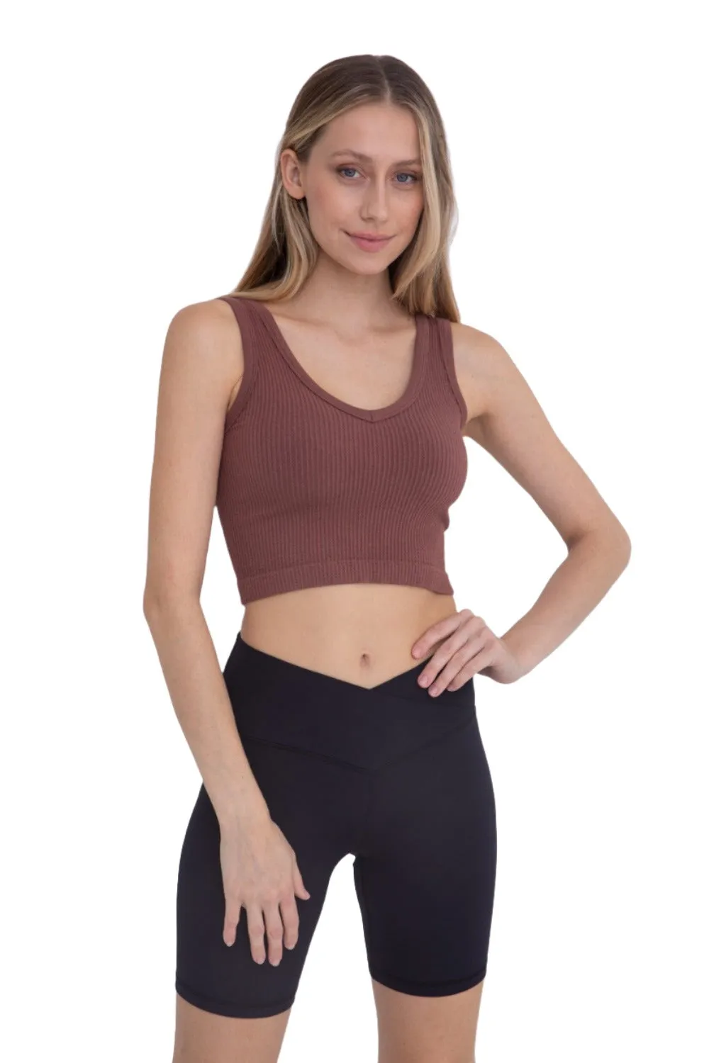 Mono B Seamless Crop Top AT-A08158