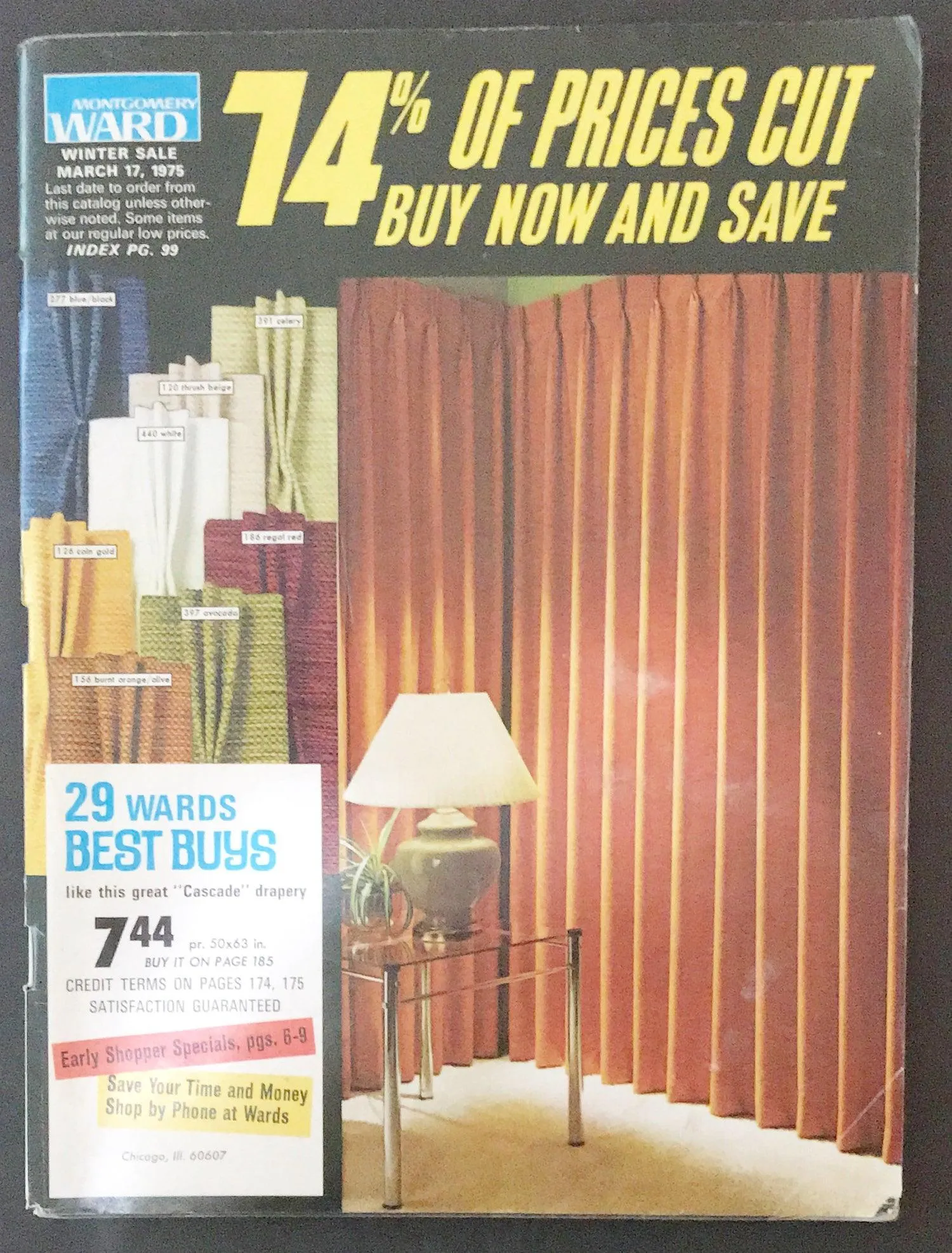 Montgomery Ward Winter Sale Catalog; March, 1975