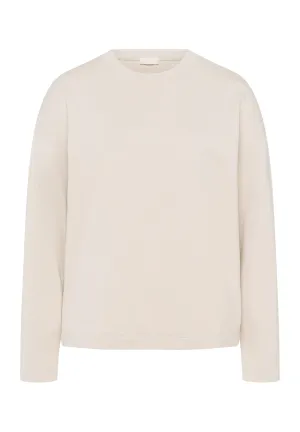 Natural Living Cotton Crewneck Pullover | Dune 78674-2134