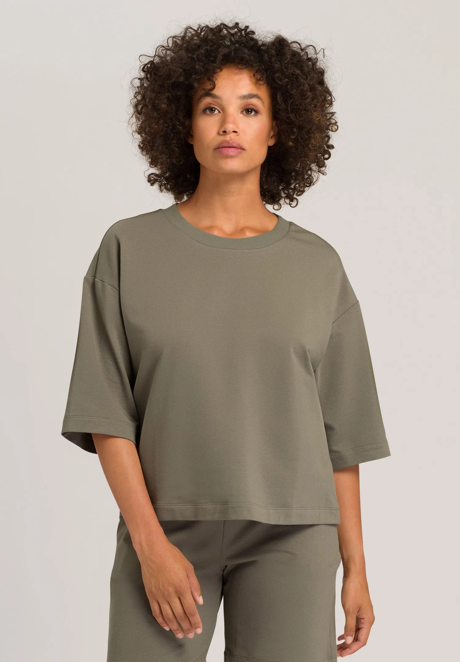 Natural Living Organic Cotton Top | Antique Green 78704-2668