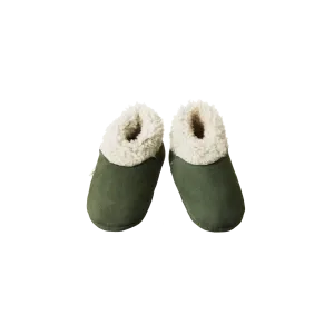 NATURE BABY LAMBSKIN BOOTIES THYME