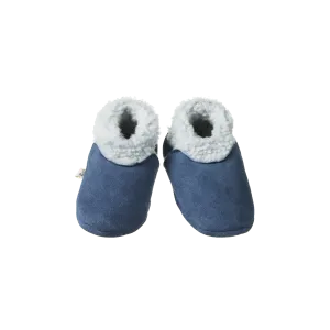 NATURE BABY LAMBSKIN BOOTIES VINTAGE INDIGO