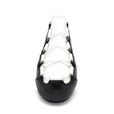 NEW! Antonio Pacelli Erin Eire Irish Dance Ghillies with White Lace Loops