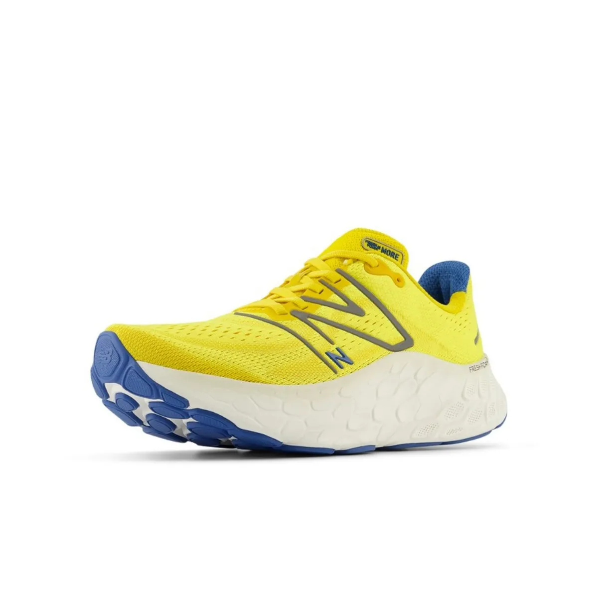 New Balance Fresh Foam X More v4 Yellow White SS24 Sneakers