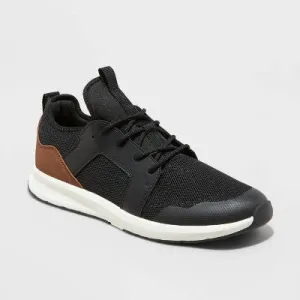 New - Men's Shaun Hybrid Dress Sneakers - Goodfellow & Co - Black 10