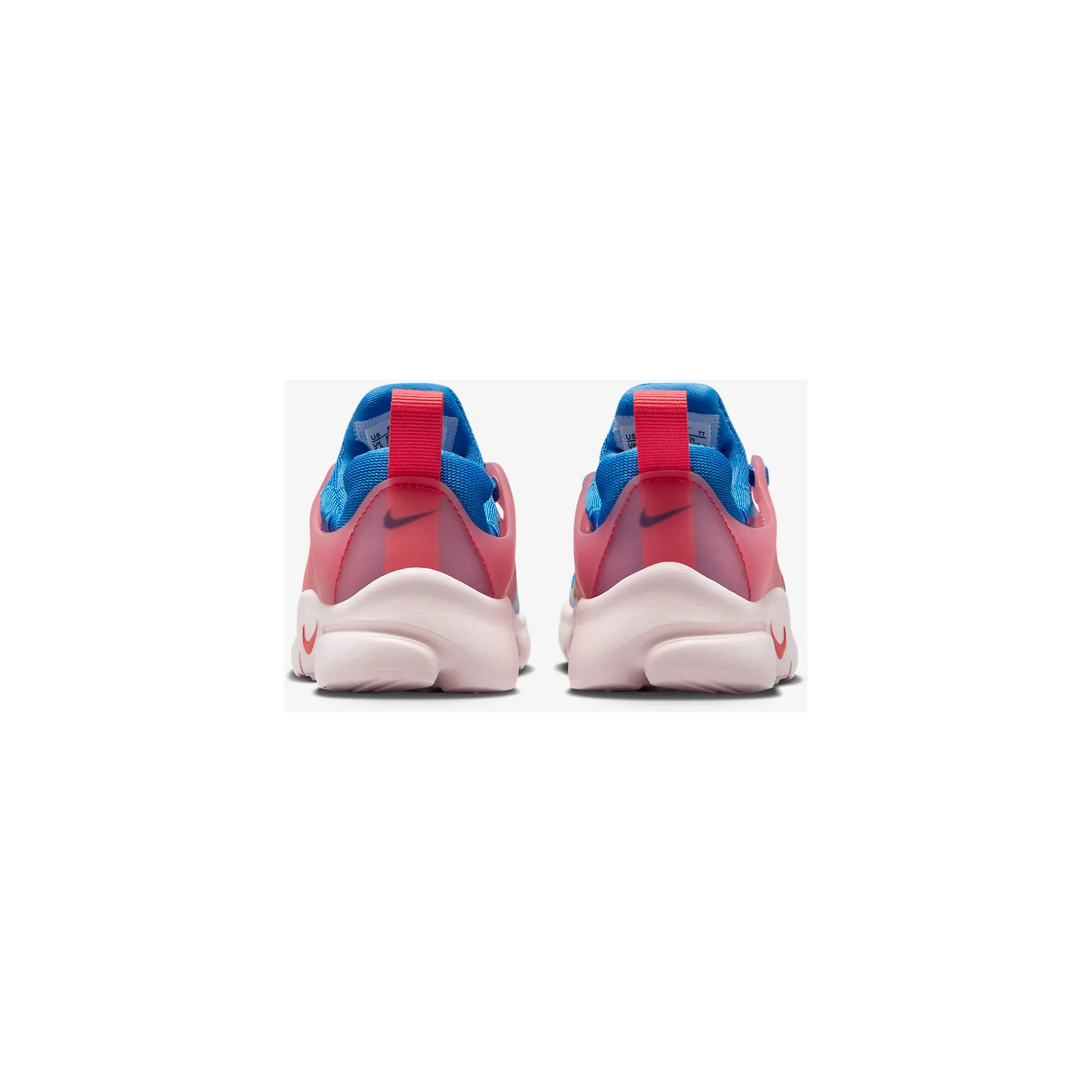 Nike Kid's Presto SE TD Shoes - Light Photo Blue / Sea Coral / Vivid Orange / Summit White