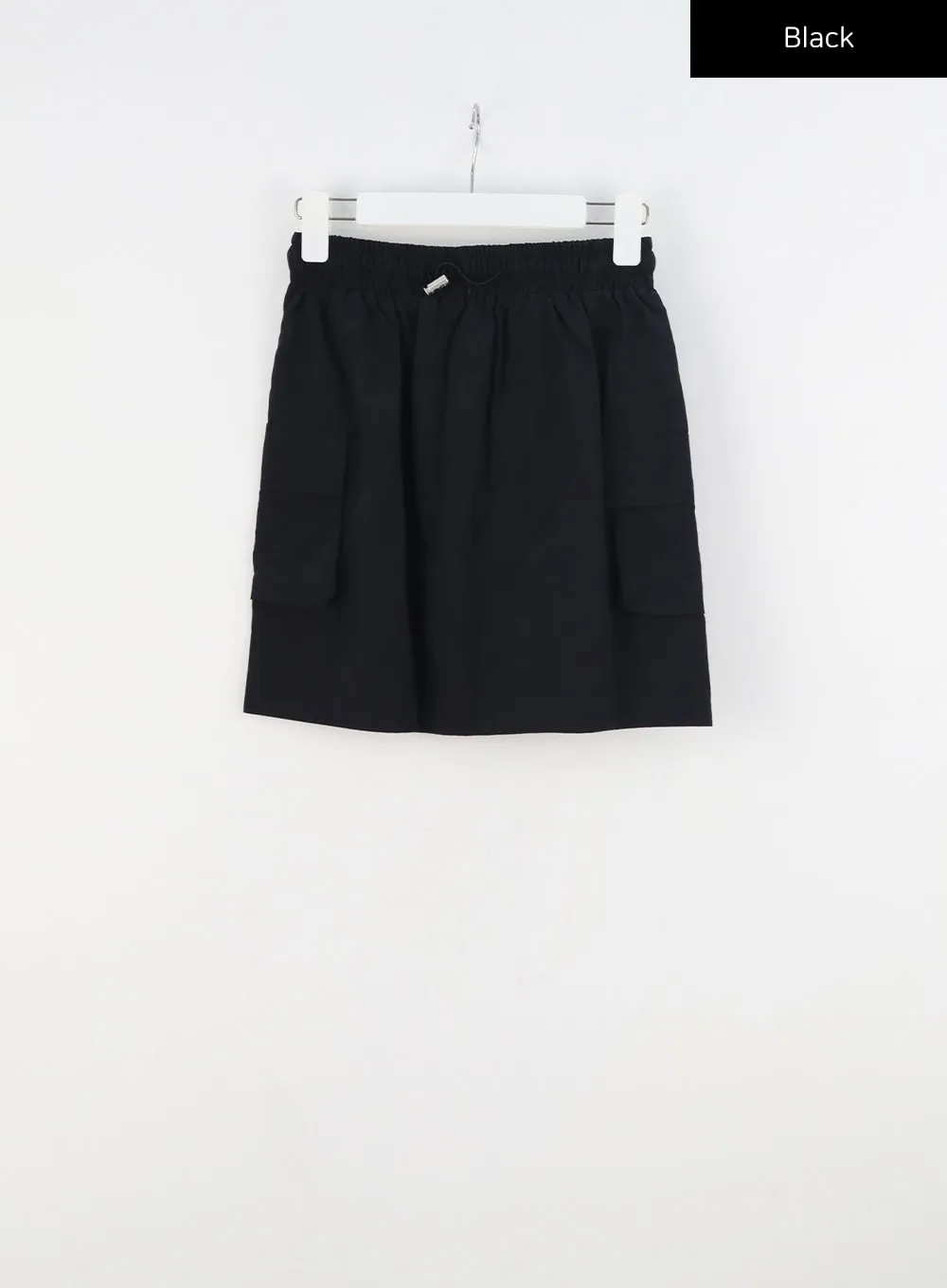 Nylon Cargo Mini Skirt CY309