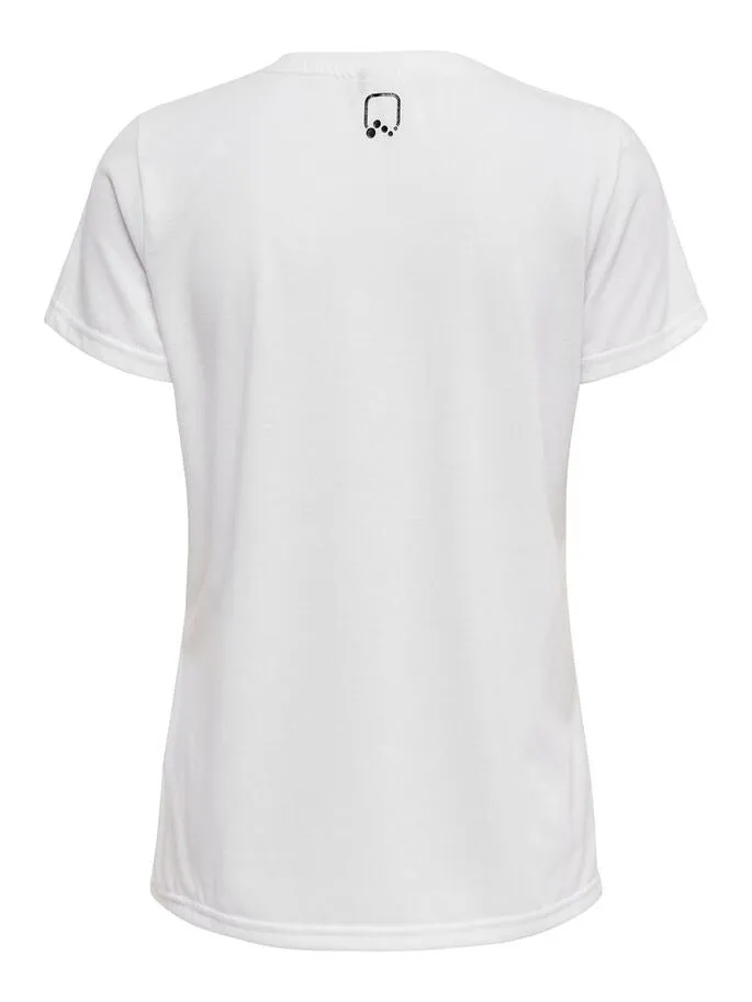 Only Play Athleisure Women's Tee White