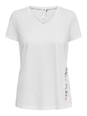 Only Play Athleisure Women's Tee White