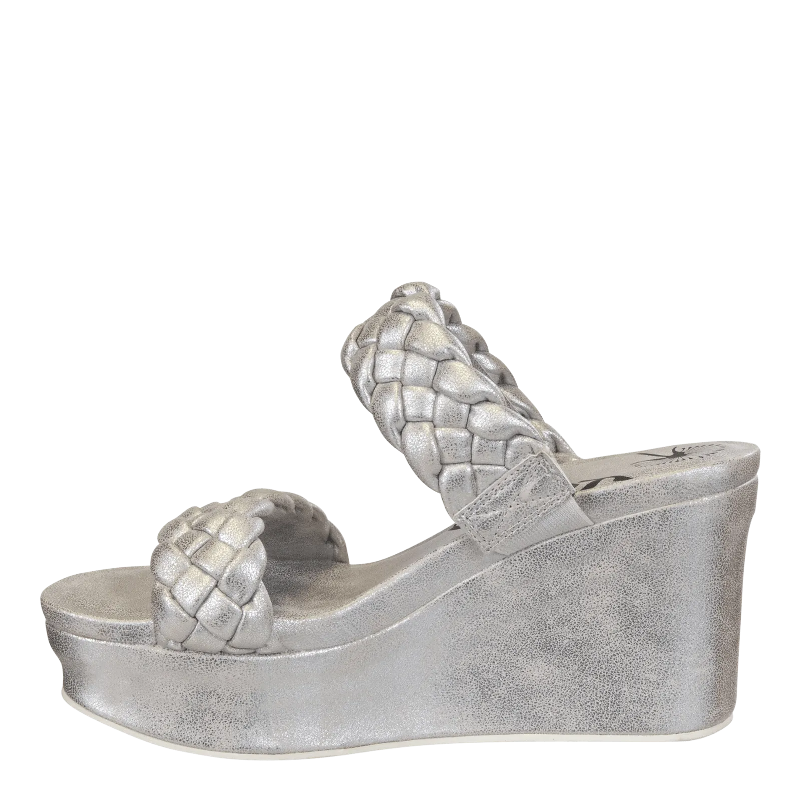 OTBT - FLUENT in SILVER Wedge Sandals