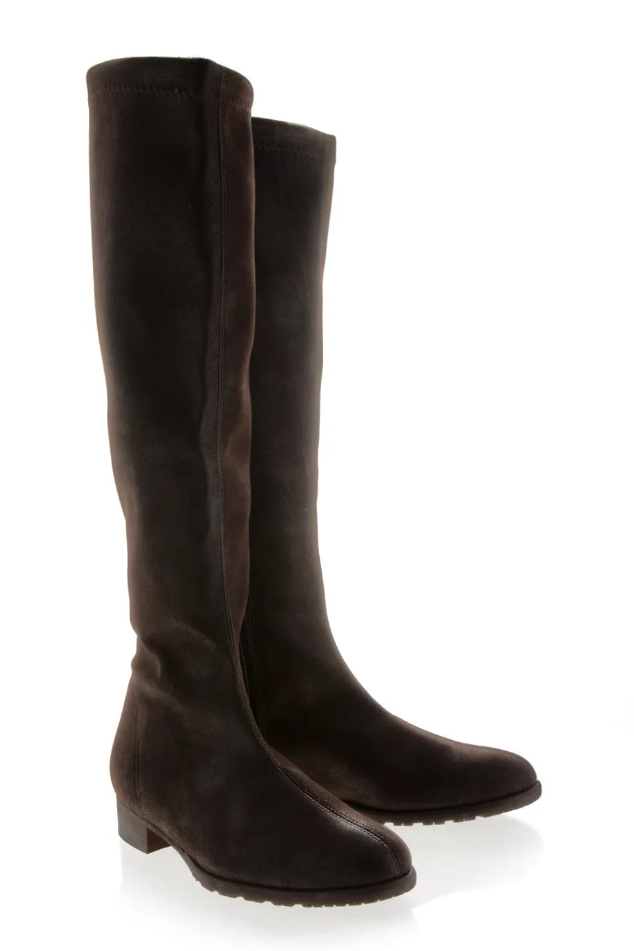 PAULINE Brown Leather Boots