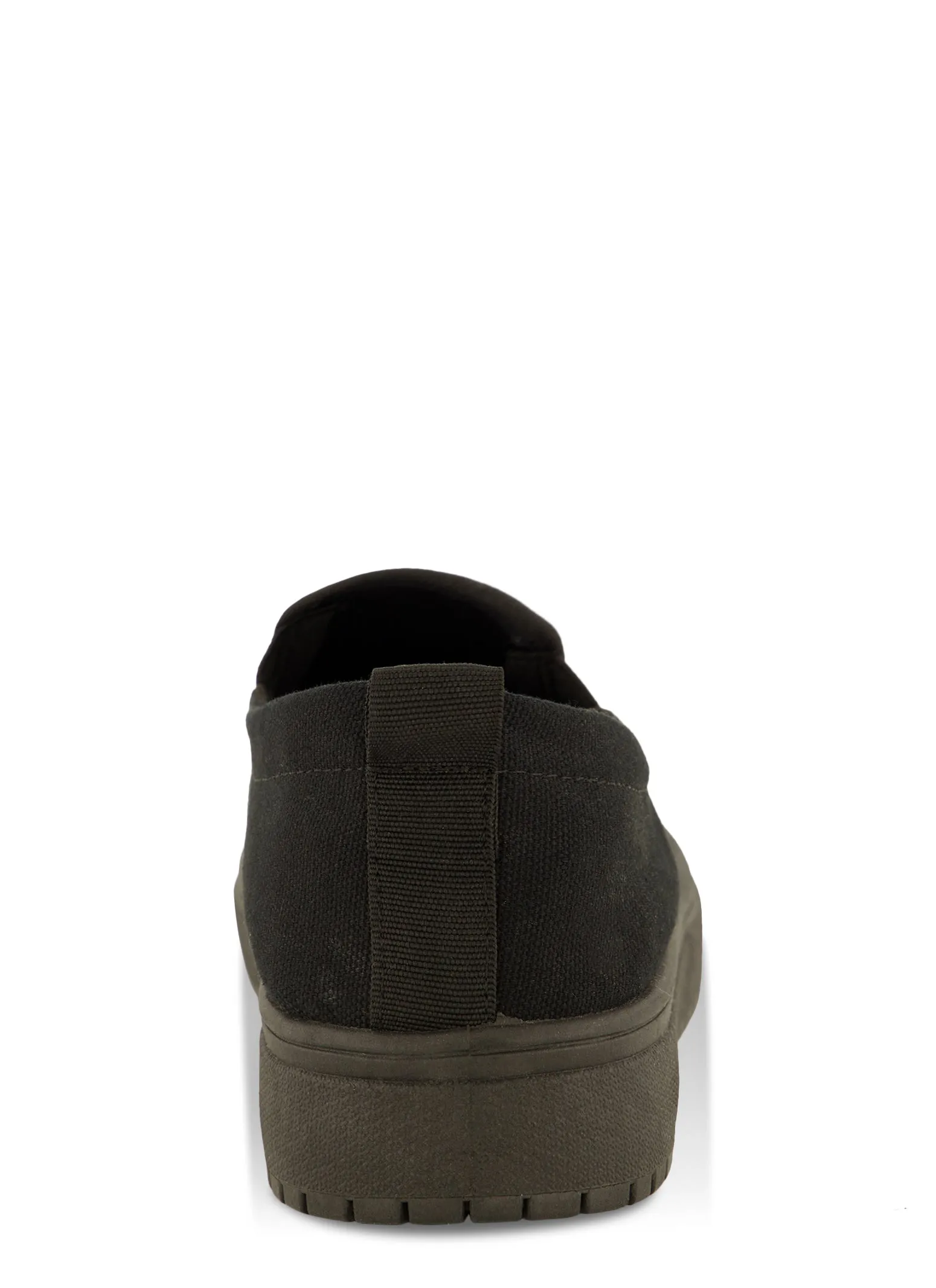 Platform Pull Tab Slip On Sneakers