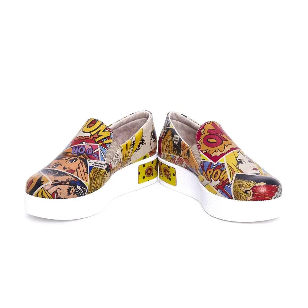 Pop Art Sneaker Shoes VN4211