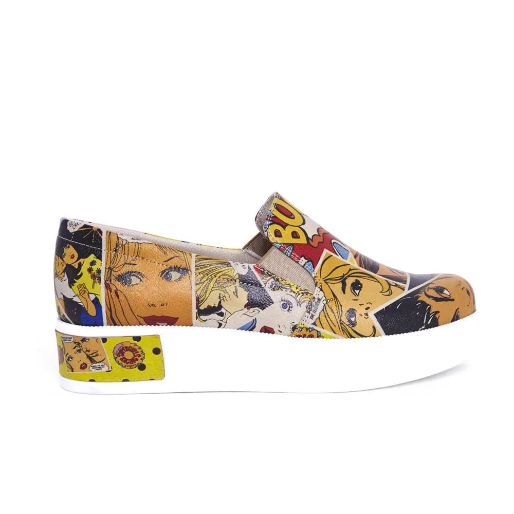 Pop Art Sneaker Shoes VN4211