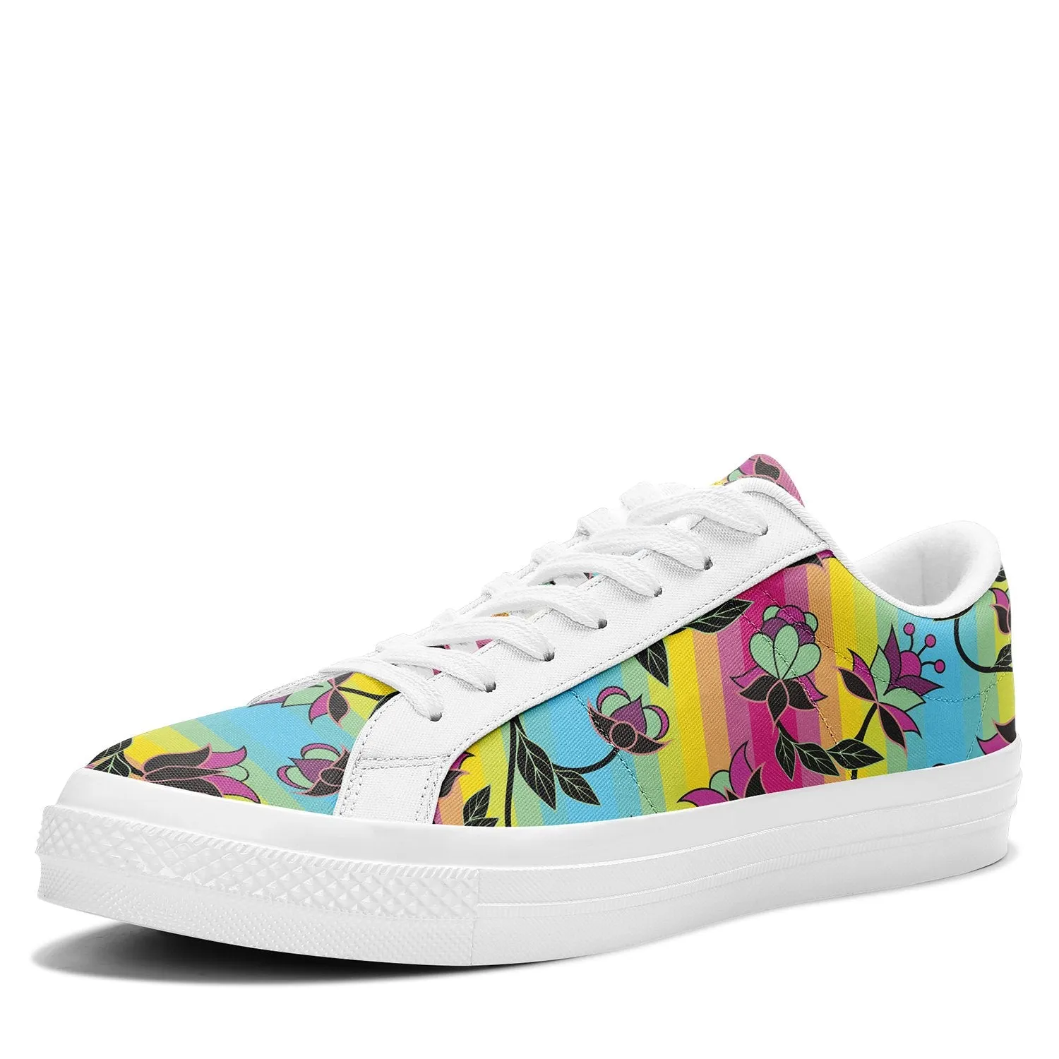 Powwow Carnival Aapisi Low Top Canvas Shoes White Sole