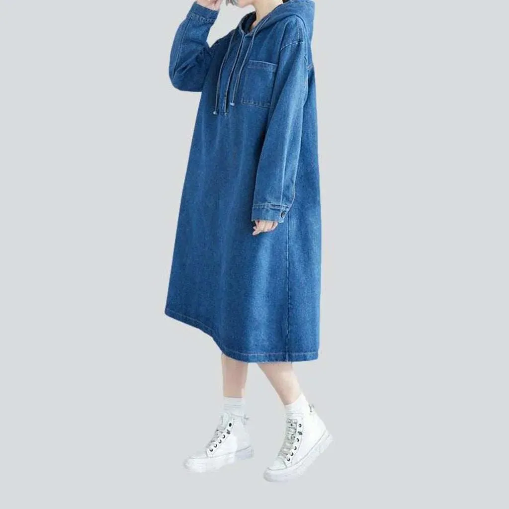 Pre-millennium denim dress