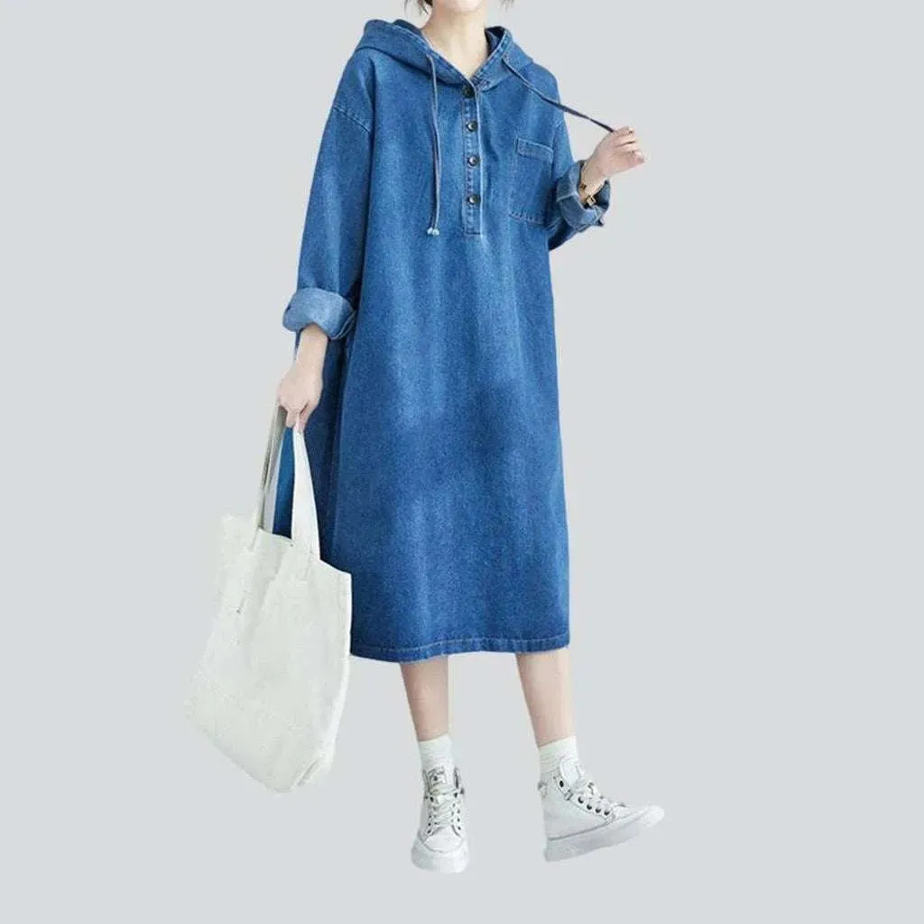 Pre-millennium denim dress