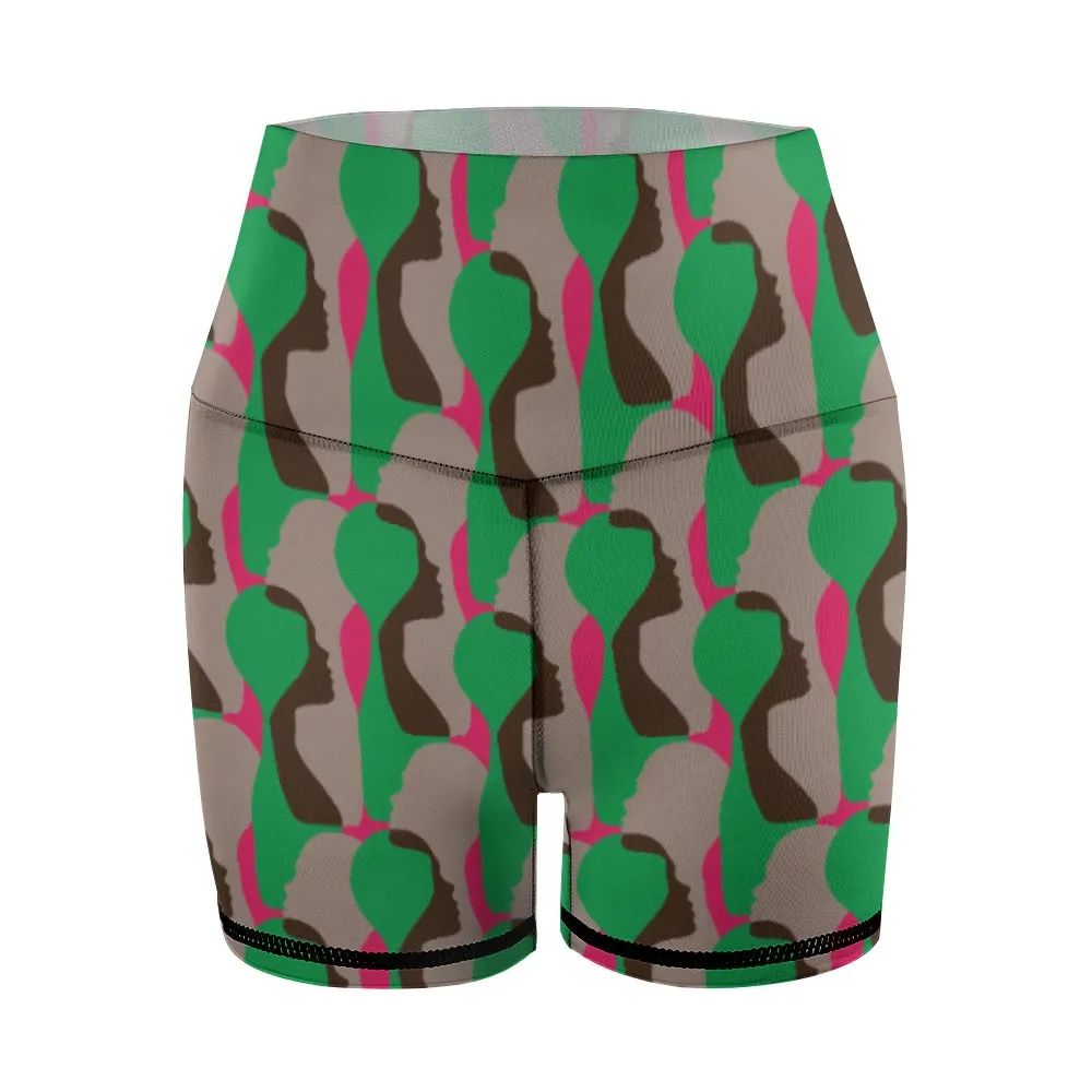 Pre Order:  Ubuso Green Yoga Shorts