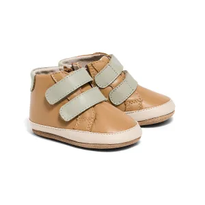 Pretty Brave Baby Hi-Top Tan/Sage