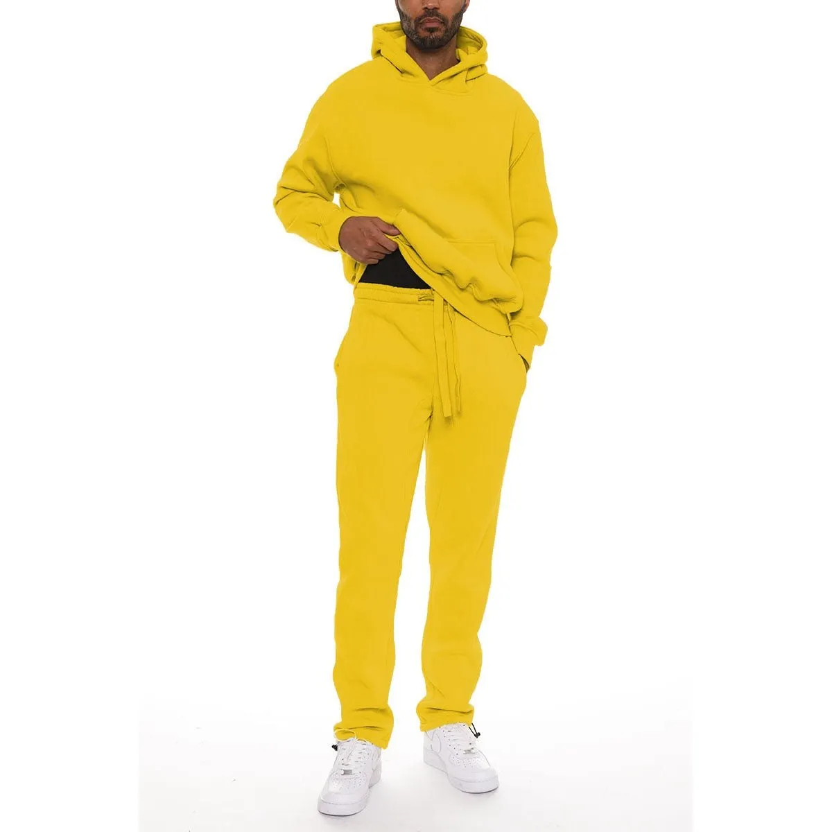 Pro Comfort Yellow Hoodie Set