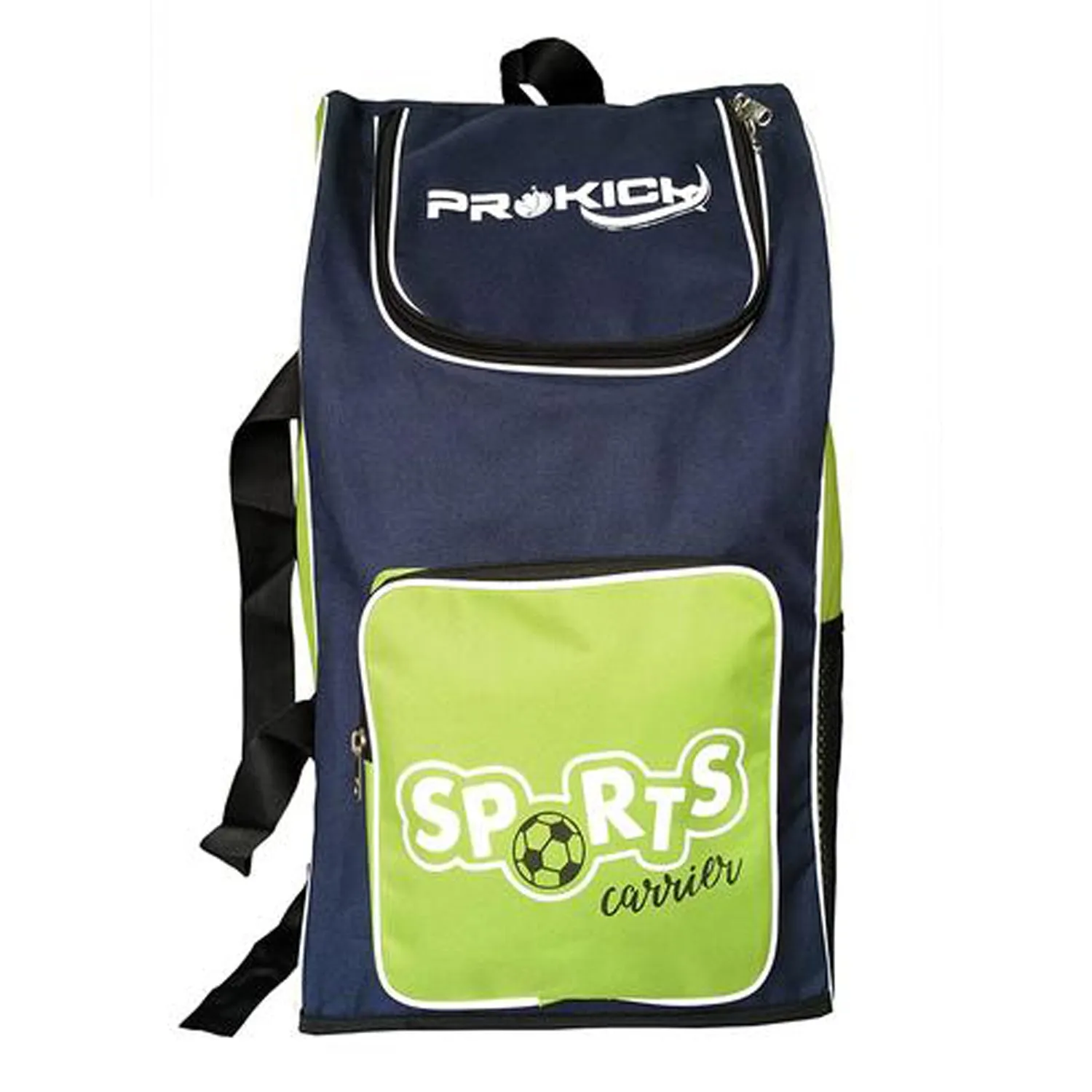 Prokick Sports Carrier Multi Utility Sports Bag - Ideal for kids (Green/Navy)