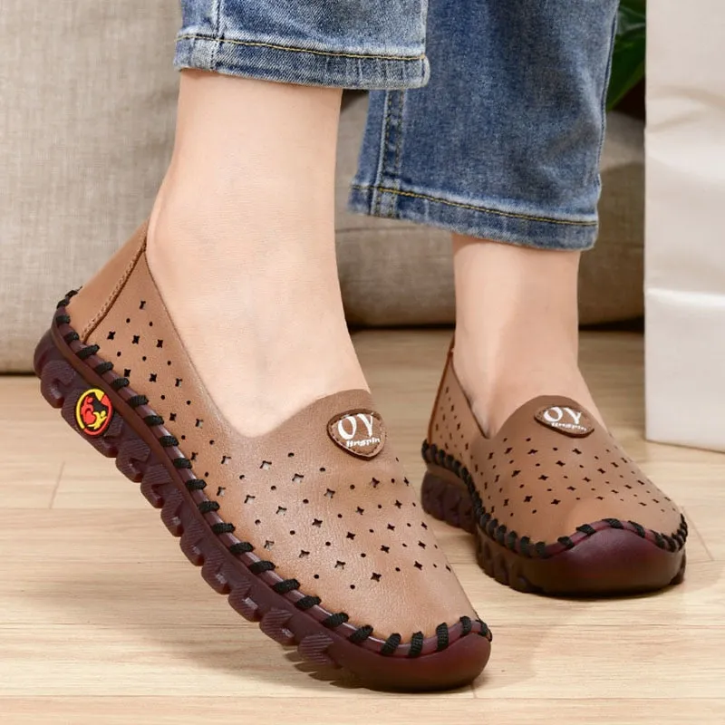 Purpdrank - New Spring Sneakers Women Shoes Platform Loafers Casual Lace Up Fashion Flat Slip-On Mom Shoe Mujer Zapatos Chaussure Femme