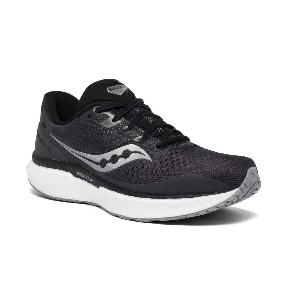 "SAUCONY" Men's Triumph 18 (Charcoal/White)