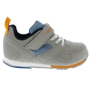 Racer Kid's Athletic Sneaker - Grey/Sea