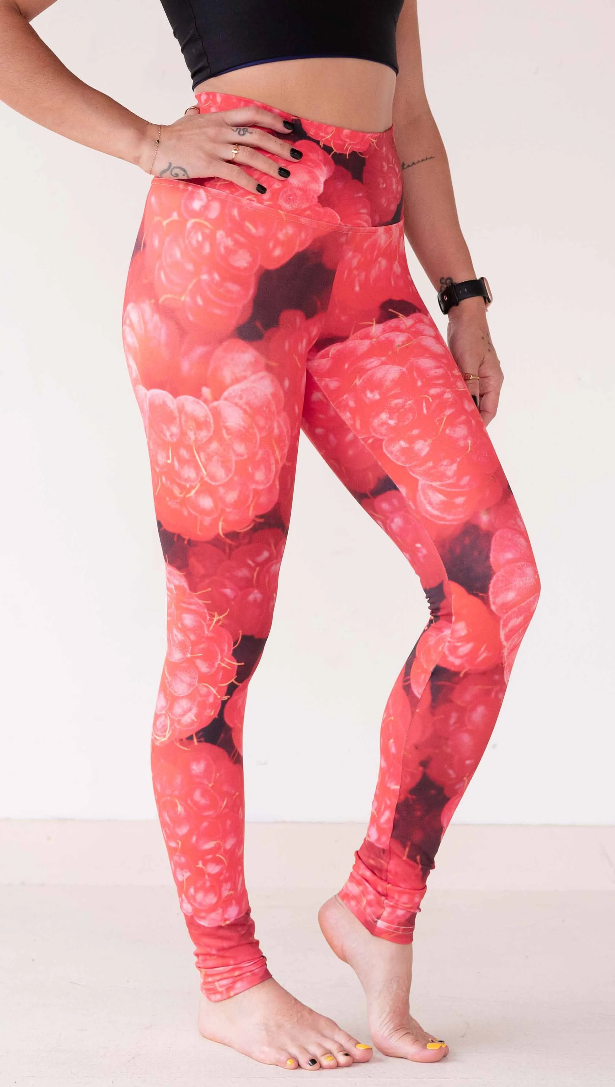 Raspberries - Athleisure Leggings