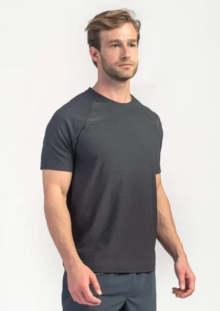 Reign Short Sleeve - Black Heather