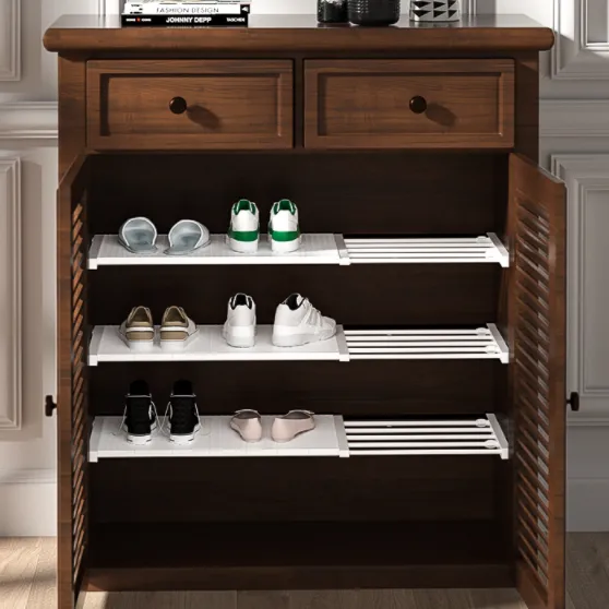 Retractable Cabinet Organizer Storage Shelf