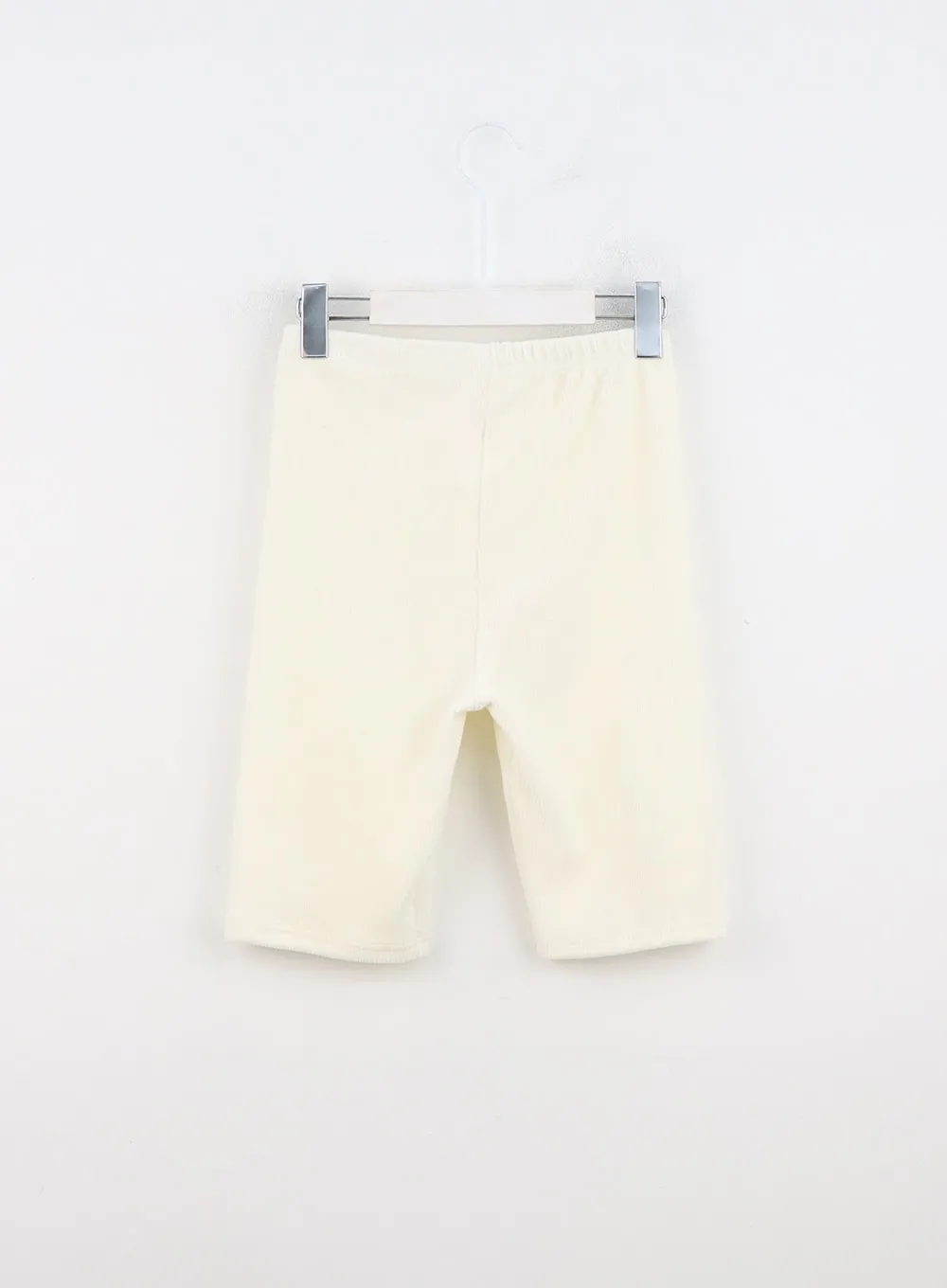 Ribbed Knit Biker Shorts IN323