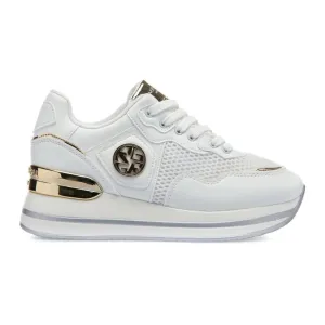 ROMEO GIGLI MILAN Platform Logo Sneakers Women AB2786456-WHTGLD