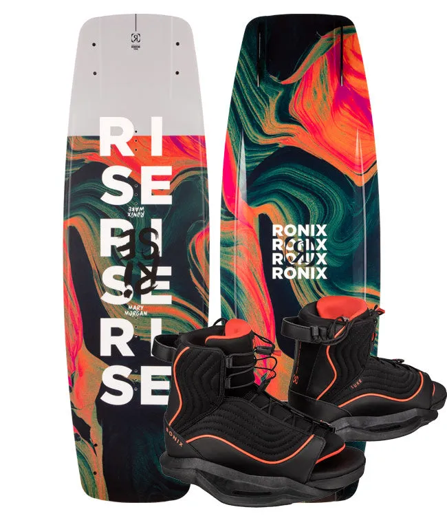 Ronix Rise Wakeboard Package with Luxe Boots (2025)