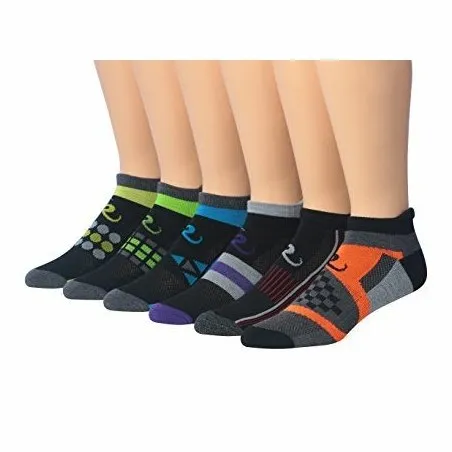 Ronnox Men's 6-Pairs Performance Running Socks