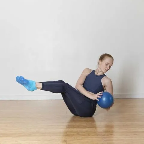 Rory - Ombre Caribbean Blue - Grip Sock