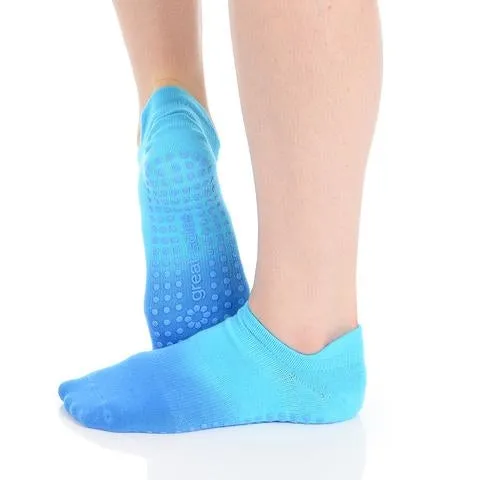 Rory - Ombre Caribbean Blue - Grip Sock