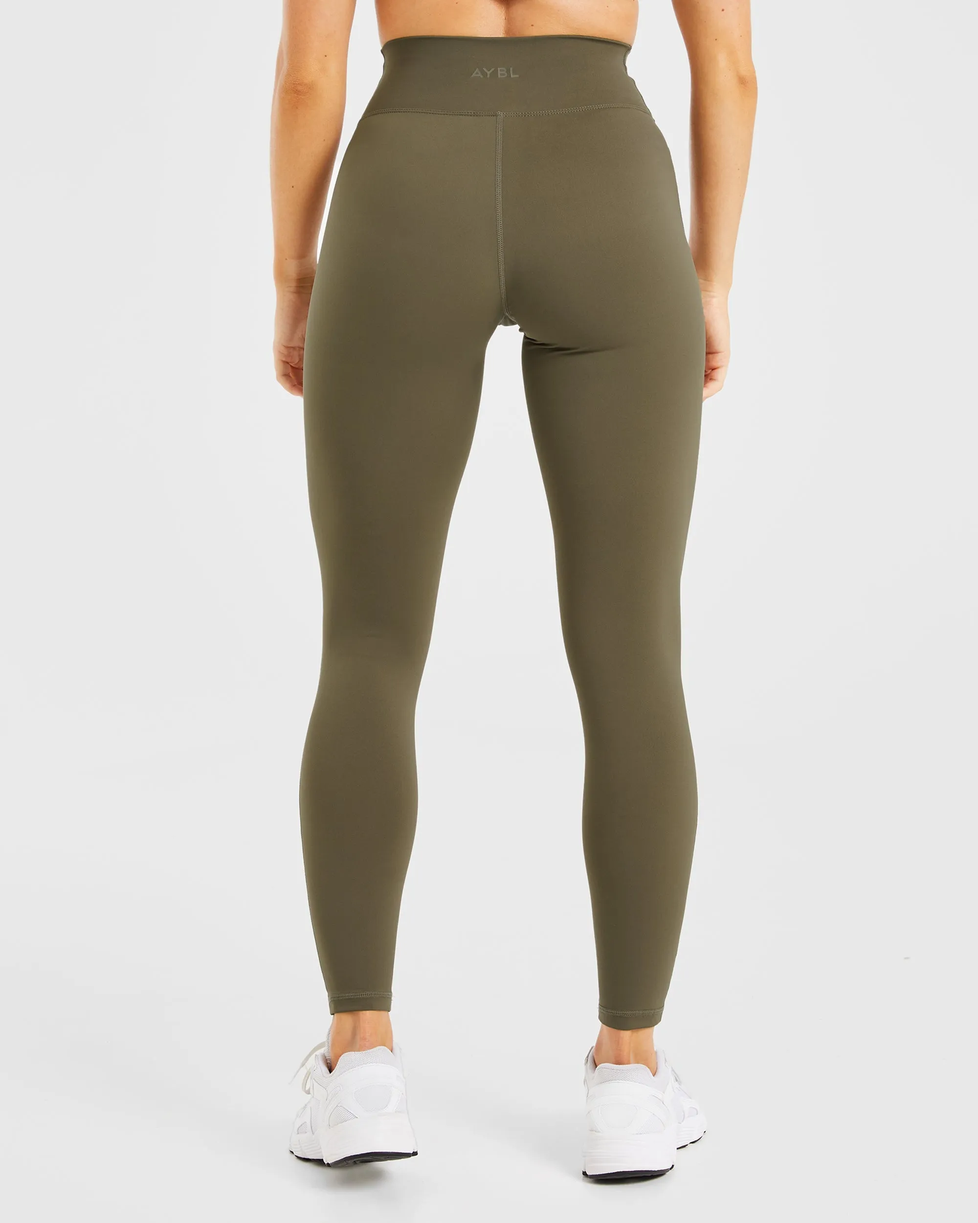 Sculpt Wrap Leggings - Deep Khaki