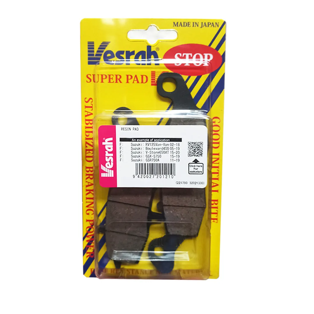 *SD144/2 Ceramic Organic disc pads Vesrah (SD1442)